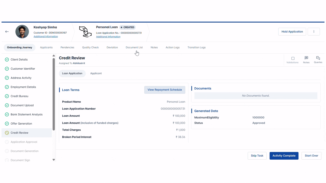 Core Lending Suite